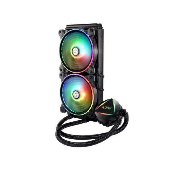 Refrigeración Liquida gamer XPG by ADATA LEVANTE 240 / ARGB Sync / Doble Fan Cooler