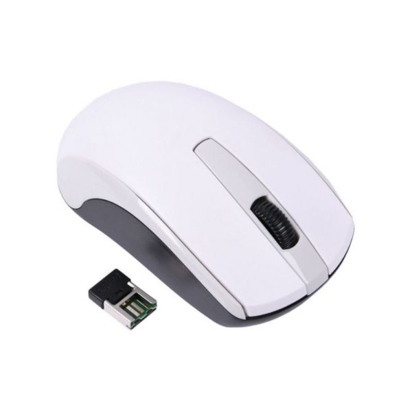 Mouse Genius Eco-8100 inalambrico BLANCO