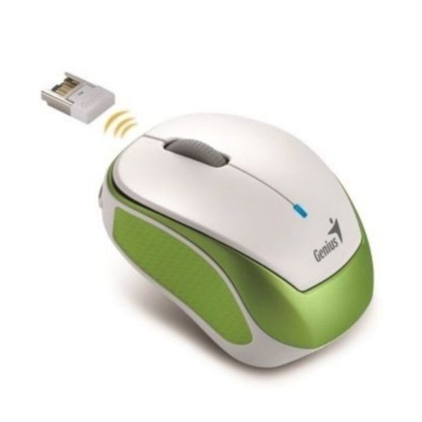 Mouse Genius Micro traveler 9000r v3 inalambrico verde