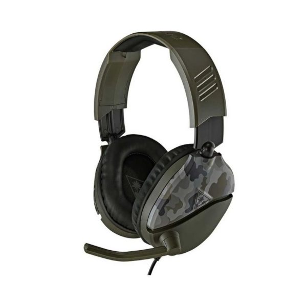 Audifono de Diadema para Gaming Turtle Beach Recon para consola PlayStation 4 PS4 Recon 70P Verde Camuflado Jack 3.5mm