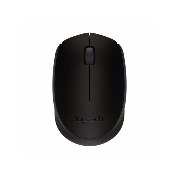 MOUSE M170 Logitech Inalámbrico Receptor USB Compatible Win-Mac Duración Batería Hasta 12 Meses Garantía 1Año-NEGRO