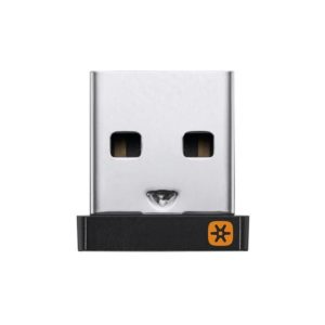 RECEPTOR USB UNIFYING Logitech Para Mouse, Teclados y Combos, Soporta Hasta 6 Dispositivos Garantía 1Año-NEGRO