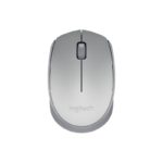 MOUSE M170 Logitech Inalámbrico Receptor USB Compatible Win-Mac Duración Batería Hasta 12 Meses Garantía 1Año-SILVER