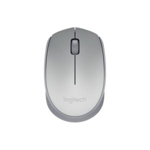 MOUSE M170 Logitech Inalámbrico Receptor USB Compatible Win-Mac Duración Batería Hasta 12 Meses Garantía 1Año-SILVER