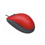 Mouse Alambrico M110 Silent Logitech Optico Rojo