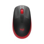 Mouse Inalambrico M190 Rojo y Negro