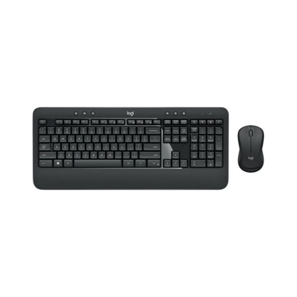 Combo Teclado y Mouse MK540 Logitech Inalámbrico Receptor USB Español Negro