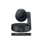 CAMARA PTZ RALLY Logitech Corporativo Ultra-HD Hasta 4K Zoom 15X HD USB 3.0 Compatible Win-Mac Tecnología RightSense Enfoque Automático Garantía 2Años-NEGRO
