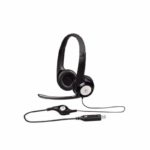 Diadema H390 Logitech USB Estéreo Digital Micrófono Suspensión Ruido Negro