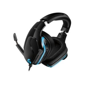 DIADEMA G635 Logitech Gaming Alámbrica Plug3.5mm/USB Multiplataforma Sonido 7.1 DTS/DOLBY 2.0 RGB Lighting Cable 1.5Metros Controles Cancela Ruido Garantía 2Años-NEGRO