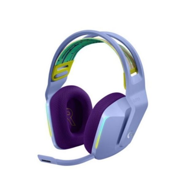 Diadema G733 Logitech color lila