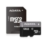 ADATA MEMORIA MICRO SD CON ADAPTADOR SD CLASS 10UHS 64GB