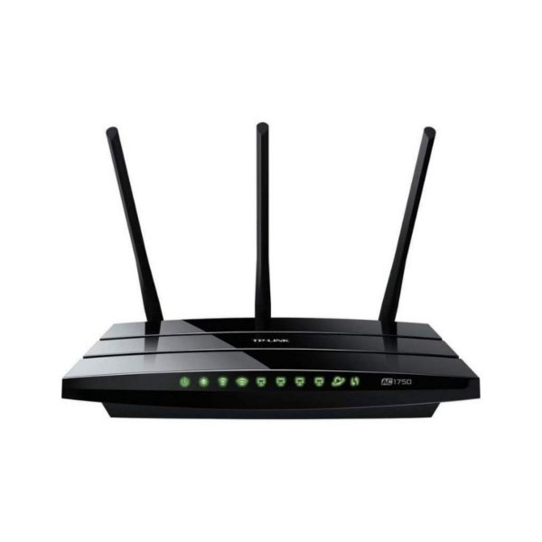 Router TPLINK Inalambrico doble banda AC 1750 Dual Band Gigabit 3 Antenas externas