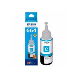 Botella Epson T664220 - Cyan IMPRESORA EPSON L200/210/350/355/555 (7.500 paginas)