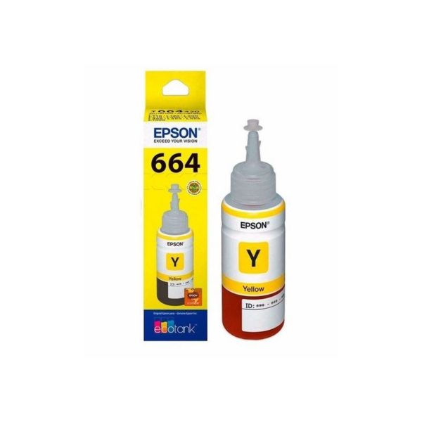 Tinta Epson C13t66442a  Ecotank 70ml Amarillo