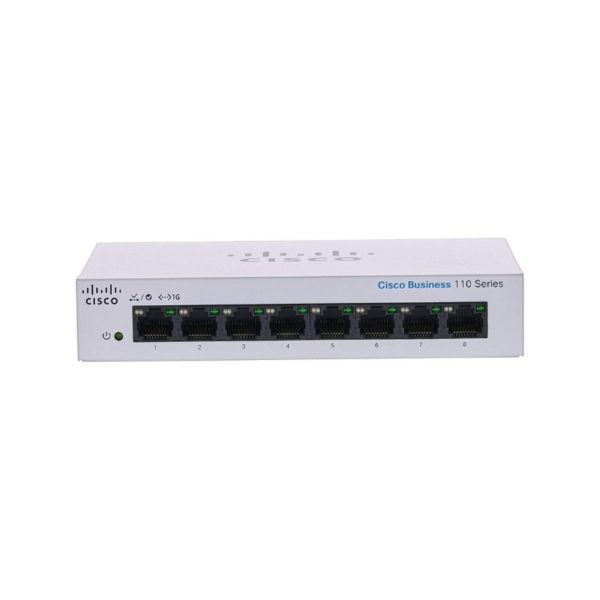 Switche Cisco CBS110 Unmanaged 8-port GE, Desktop, Ext PS