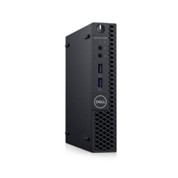 PC Dell OptiPlex 3080 MFF, Intel Core i3-10100 de décima generación (4 núcleos, caché de 6 M, 3,6 GHz a 4,3 GHz), Memoria DDR4 no ECC de 4GB, 1X4GB, 2.5 Disco duro de 500 GB a 7200 rpm, Windows 10 Pro 64bit Inglés, francés, español, Sin tarjeta LAN inalámbrica, 3 años de servicio de hardware con OnSite