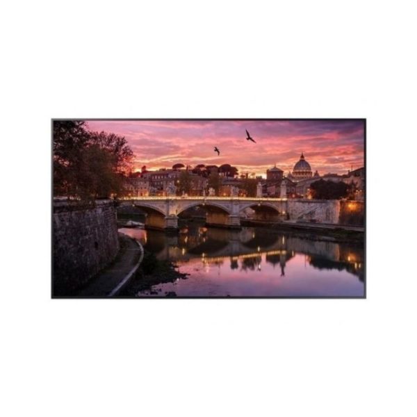 Samsung Monitor Industrial   QB55R  Tamaño: 55, Resolución 3840X2160 (16:9) 4K UHD, Brillo 350 nit,Certificación contra polvo IP5X, Contraste: 4000:1, Características: uso 16 horas/día, Garantía:  3 años