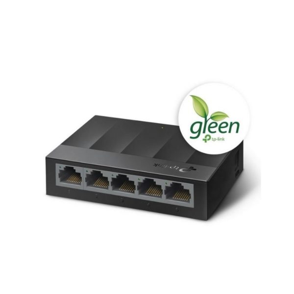Switch TPLINK Gigabit de escritorio.
