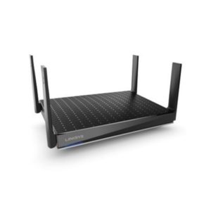 Router Mesh MR9600,router WiFi 6 de doble banda,AX6000 de doble banda Gigabit 1147 + 4804 Mbps, (2,4 GHz + 5 GHz),1 Gigabit WAN,4 Gigabit LAN,2 puertos USB 3.0,Procesador con núcleo Quad a 1,8 GHz,4 antenas ajustables,MU-MIMO 4x4