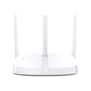 Router Mercusys  Inalambrico 300Mbps 1 WAN 10 / 100M + 3 LAN 10 / 100M, 3 antenas fijas
