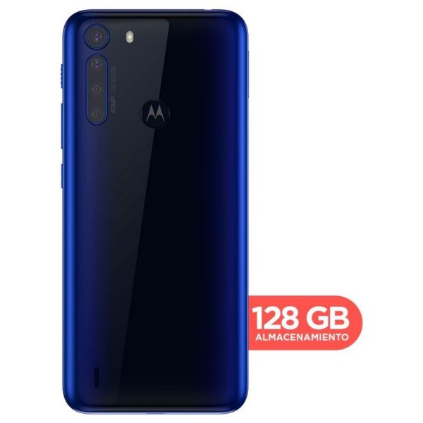 Celular Motorola One Fusion 128GB -Azul