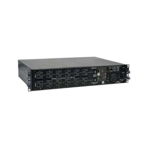 PDUMH30ATNET Monofásico con Medición Digital con Switch de Transferencia Automática 2.9kW