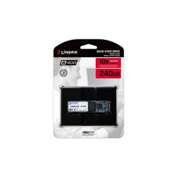 Unidad de estado solido sdd kingston A400 240GB M.2