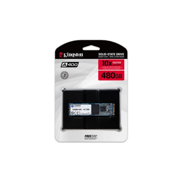 Unidad de estado solido sdd kingston A400 480GB M.2