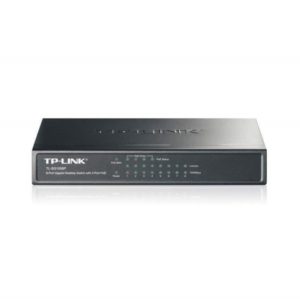 Switch TP-LINK NO administralbe  de 8 Puertos Gigabit con 4 Puertos PoE