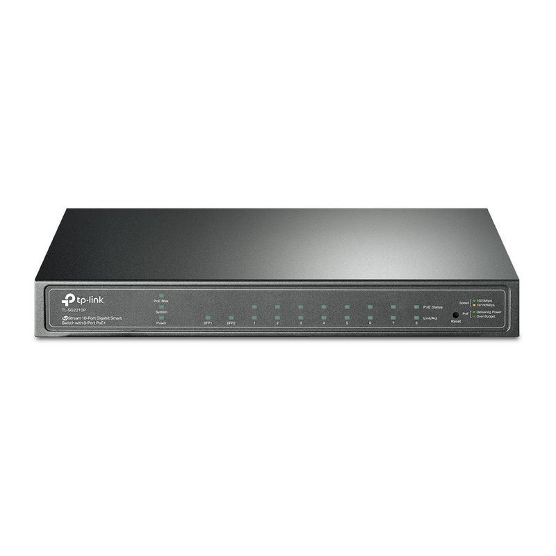 Switch Administrable Gigabit PoE de 8 puertos, 8 puertos Gigabit RJ45 ...
