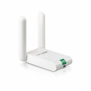 Adaptador de Red TPLINK N de Alta Ganancia USB 300Mbps, 2.4 GHz, 2 Antenas externas