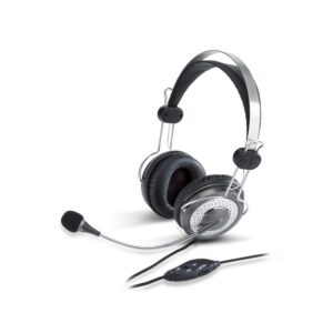 Audífono Diadema Genius HS-04SU 2 Plug 3.5 mm Gris