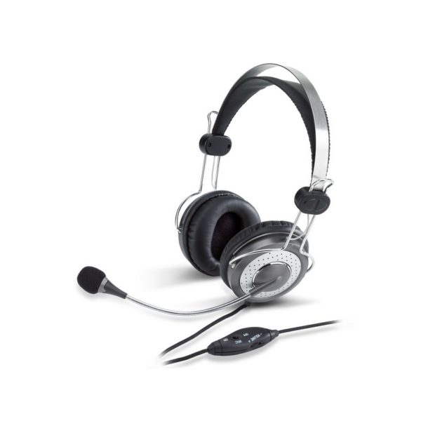 Audífono Diadema Genius HS-04SU 2 Plug 3.5 mm Gris