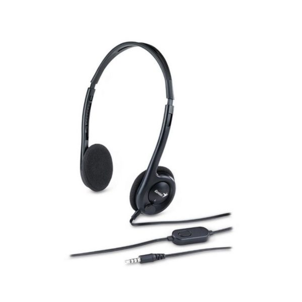 Audifono Diadema Genius HS-M200C 1 Plug 3.5mm Negro