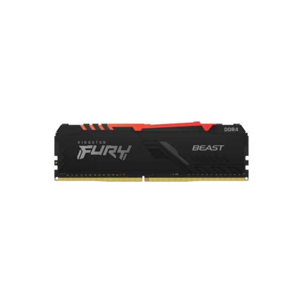 Memoria ram Kingston FURY Beast RGB para pc 8GB DDR4 3000MHz Single Module