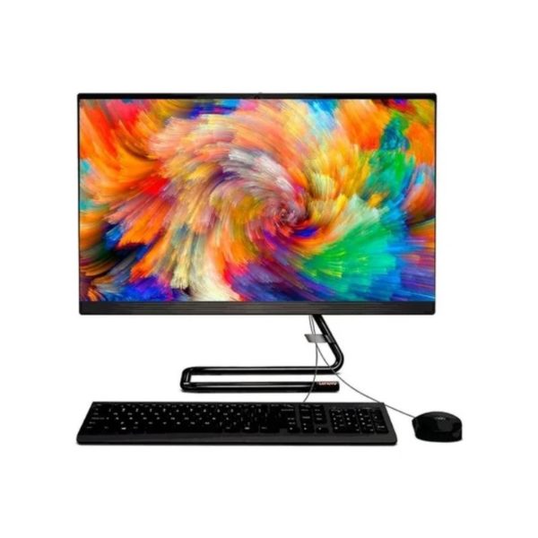 Todo En Uno  Lenovo 3 24ARE05 AMD Ryzen 3 4300U 23,8 Pulgadas Disco Duro 1TB Memoria 8 GB Linux Negro