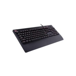 Teclado G213 prodigy logitech gaming ingles alámbrico USB RGB lightsync color negro