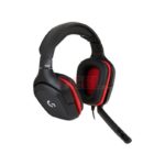 Diadema G332 Logitech Gaming-Negro Naranja
