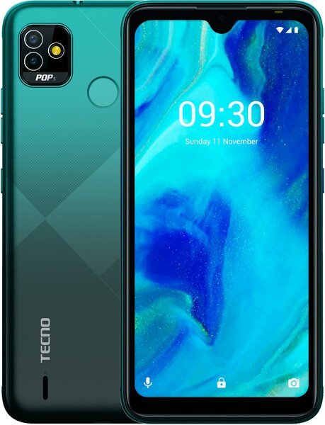 4895180768378 – Celular Tecno POP 5 32GB/2GB Ice Lake Green
