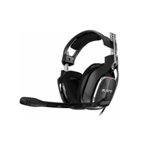 DIADEMA ASTRO A40 TR+MIXAMP M80 Gaming Alámbrica Plug3.5mm/USB Compatible PS4/PC Micrófono Cancela ruido Aislamiento de Ruido Garantía 1Año-NEGRA-SILVER