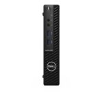 PC Dell OptiPlex 3080 MFF, Intel i5-10500T de décima generación (6 núcleos, caché de 12 MB, 2,3 GHz a 3,8 GHz, 35 W), 8GB, 1x8GB, memoria DDR4 no ECC, SSD PCIe C35 M.2 de 256 GB (2230), Windows 10 Pro 64bit Inglés, francés, español, Sin tarjeta LAN inalámbrica, 3 años de servicio de hardware con OnSite
