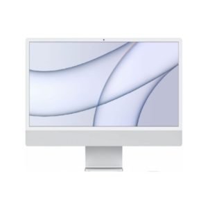 iMac 24 Retina 4,5K Chip M1 Apple CPU 8 núcleos y GPU 8 nucleos/ SDD 512 GB/ memoria unificada 8GB - Plata