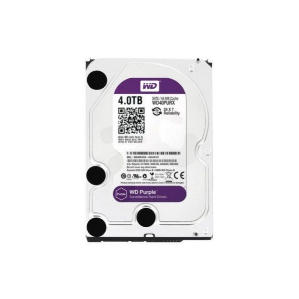 Disco Duro Dahua, Purpura, 4TB, Videovigilancia, Trabajo 24/7, SATA, 5400 RPM