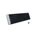 TECLADO K230 Logitech Español Inalámbrico Receptor USB Compatible Win-Unifying Antiderrames Teclas Silenciosas Letras No Se Borran Garantía 3Años-NEGRO