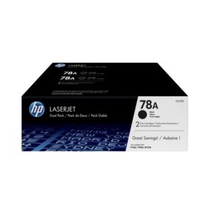 TONER HP NEGRO LJ P1566P1606M1536 2100 PAG X 2 UNIDADES