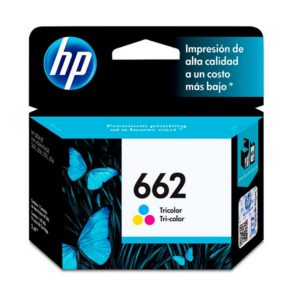 CARTUCHO HP TRICOLOR  662 HP Deskjet Ink Advantage 2515 3515 100 PAG