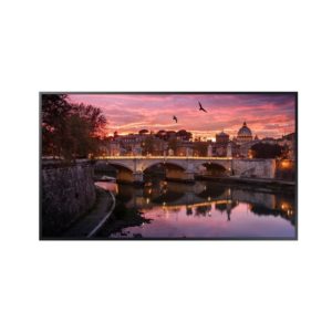 Samsung Monitor Industrial QB43R-B Tamaño 43", Resolución 3840X2160 4K UHD, Brillo 350nit, Contraste: 5000:1,Certificación contra polvo IP5X, Características: uso 16 horas/día, Altavoz incorporado (10W + 10W), HDMI 2.0 (2),HDCP 2.2,USB 2.0x2, Garantía:  3 años