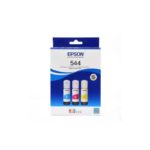 Botella Epson T544520-3P - Multipack 3 botellas Color cyan, magenta y yellow,  IMPRESORA L3110/L3150- cyan Ink (7.500 paginas)