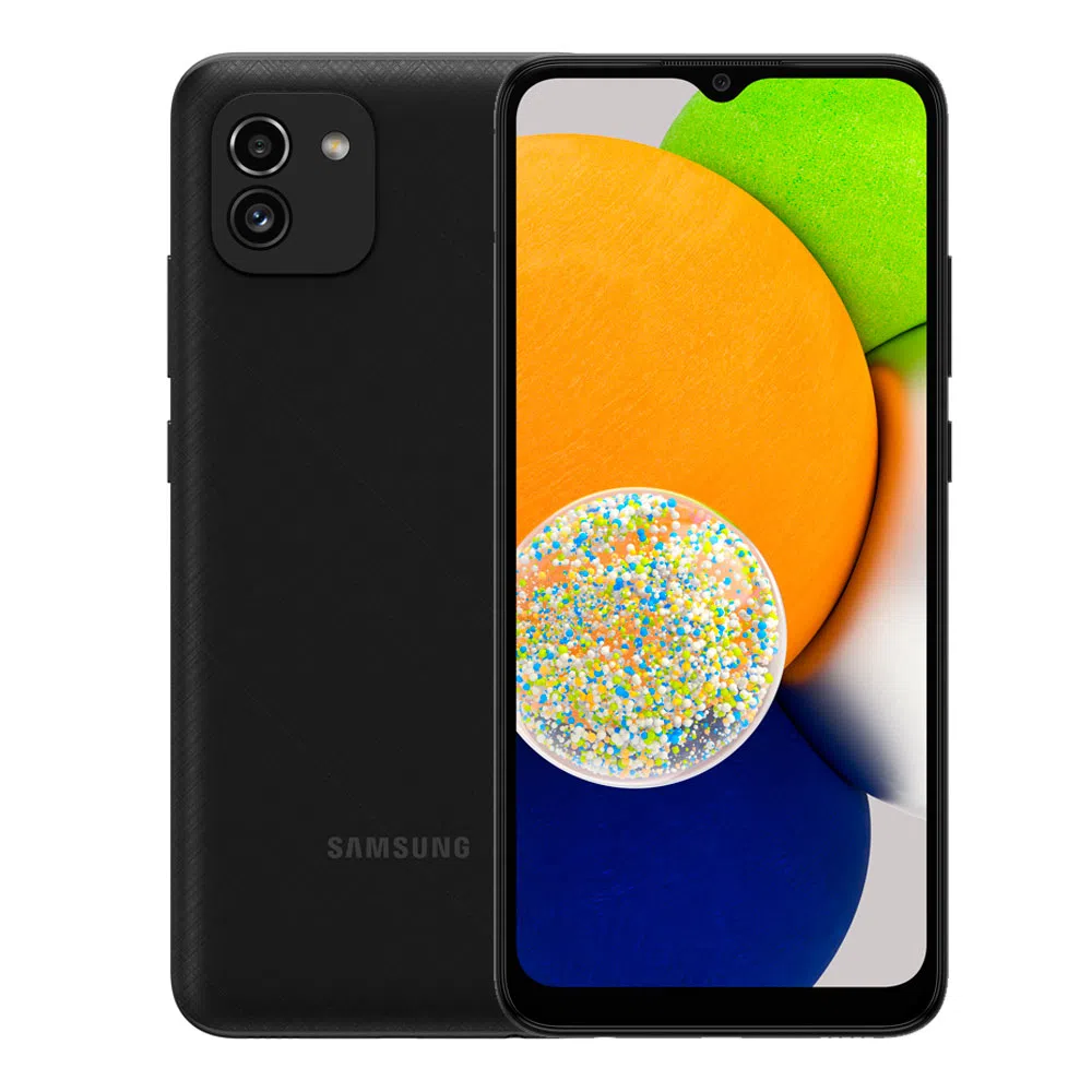 Celular Galaxy A03 Negro RAM 4GB ROM 64GB